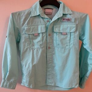 Long Sleeved Boys Columbia PFG Shirt